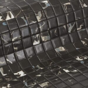 Ash Grey Stone Glass Mosaic Dm