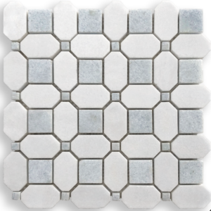 Cielo Cristallo & Thassos Honed Marble