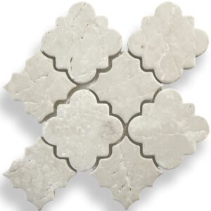 Botticino Weathered Marble Mosaic