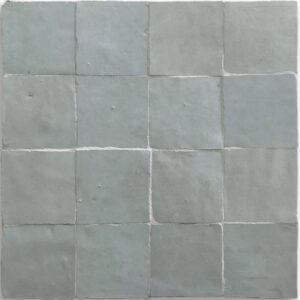 Light Blue Green Gloss Zellige Mosaic