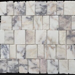 Viola Oro Honed Marble Artisan Cut Mosaic