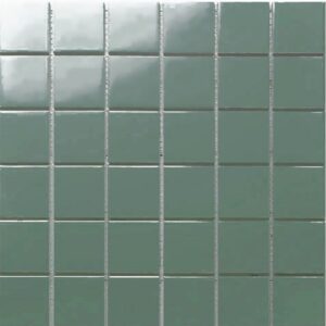 Mid Green Matt Sheeted Mosaic