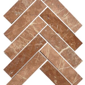 Rojo Alicante Honed Herringbone Geolux