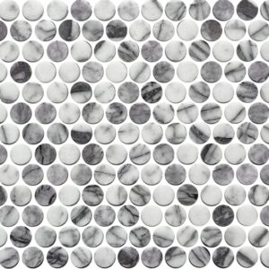 New York Stone Honed Marble Pennyround Geolux