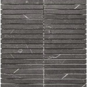 Pietra Grey Honed Marble Finger Mosaic