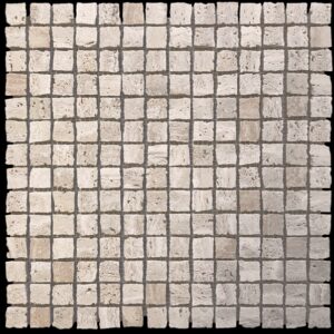 Travertine Classico Honed Marble Artisan Cut Mosaic