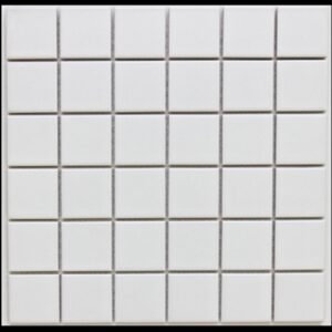 White Matt Mosaic
