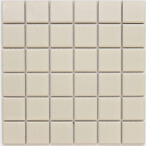 Cream Matt Mosaic