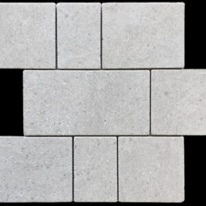 Grey Traverine Tumbled Marble Mosaic