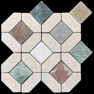 Crema Serena Multi Colour Tunis Xl Tumbled Marble
