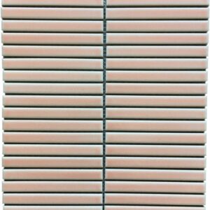 Antique Pink Long Gloss Finger Mosaic