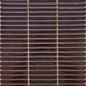 Brown Gloss Finger Mosaic