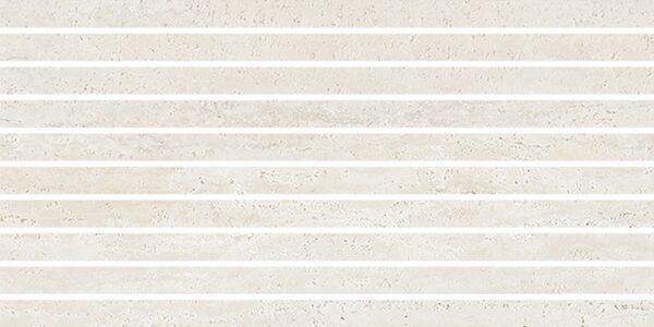 Bianco Matt Travertine Look Feature Mosaic Porcelian