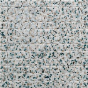 Ice White Background 25 Terrazzo Safe Glass Mosaic Dm