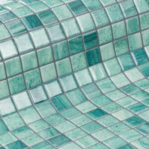 Olivine Green Glass Mosaic Dm
