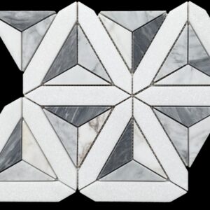 Orvieto Mixed Marble Honed Mosaic
