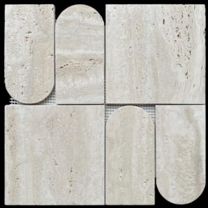 Romano Travertine Honded Mosaic
