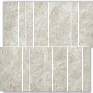 Taj Mahal Brick Honed Matt Marble Look Mosaic