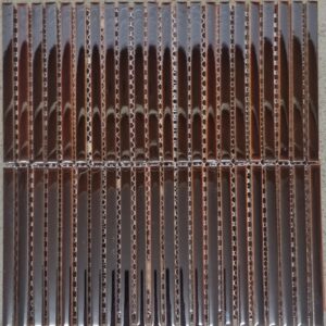 Dark Brown Gloss Finger Mosaic
