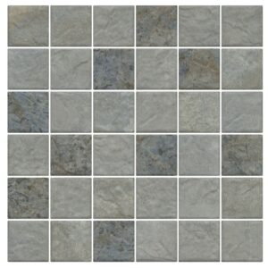 Grey Mix Matt Slate Look Mosaic