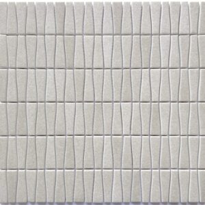 Taupe Recycled Glass Shading Wedge Mosaic