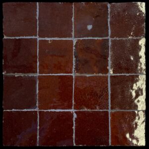 Brown Gloss Zellige Mosaic