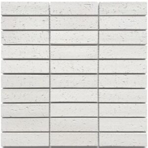 White Matt Clay Kit Kat Mosaic