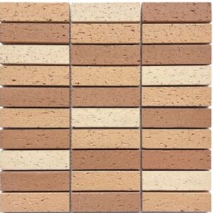 Beige Blend Matt Clay Kit Kat Mosaic
