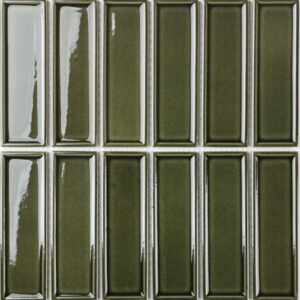 Dark Green Gloss Mosaic