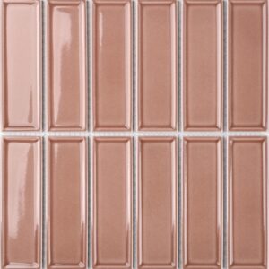 Deep Pink Matt Mosaic