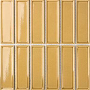 Mustard Yellow Gloss Mosaic