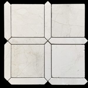 Botticino Tumbled Marble Mosaic