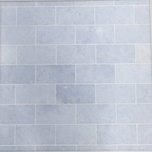 Crystal Ice Subway Honed Marble