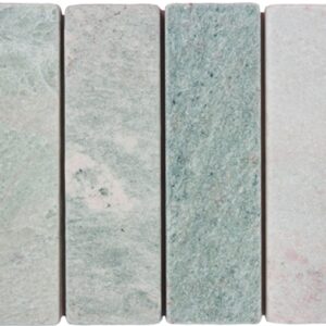 Mint Green Tumbled Marble Tile
