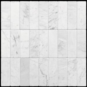 Carrara C Tumbled Marble Tile