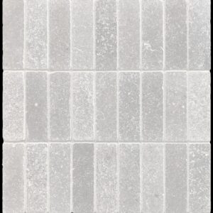 Cinder Grey Tumbled Marble Tile