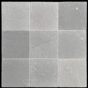 Cinder Grey Tumbled Marble Tile
