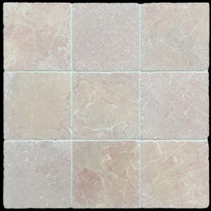 Rosado Tumbled Marble Tile