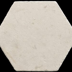 Utica Limestone Hex Tumbled Marble Tile