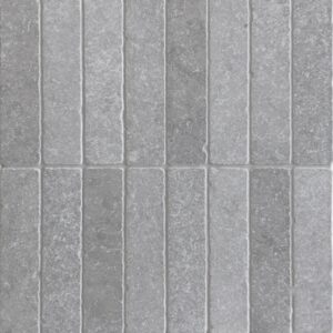 Ash Grey Tumbled Antique Marble Brick Style Tile