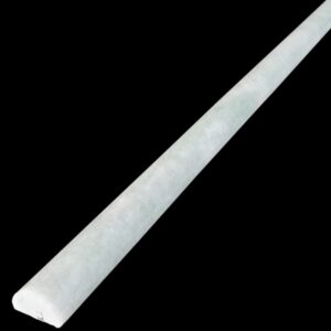 Verdi Cristallo Honed Marble Flute Style