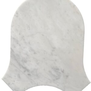 Carrara Bell Shape Honed Marble