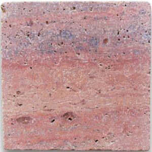 Rosa Travertinetumbled Marble