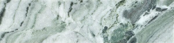 Emerald Green Cloud Honed Marble Subway