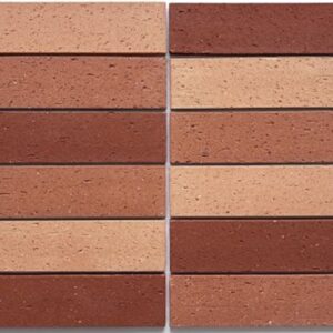 Terracotta Mix Satin Matt Clay Tile
