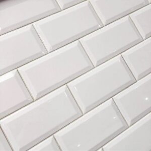 White Gloss Bevel Whites
