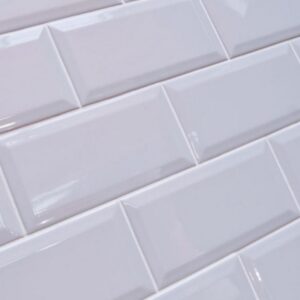 White Gloss Bevel Mystical