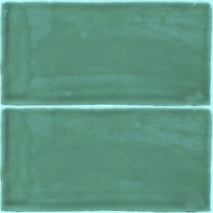 Celadon Green Gloss Handmade Look Hampton Subway