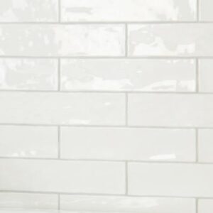 White Handmade Look Gloss Whites