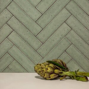 Mint Green Gloss Rustic Stoveglaze